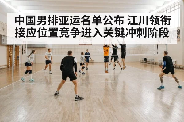 indoor volleyball match